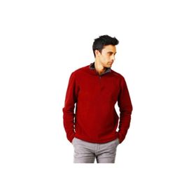 Evolite Fuga Bay Mikro Bordo Erkek Polar Sweater