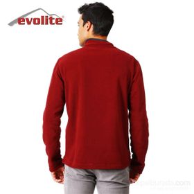 Evolite Fuga Bay Mikro Bordo Erkek Polar Sweater