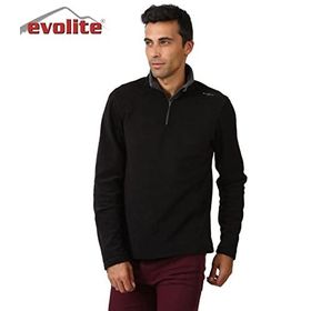Evolite Fuga Mikro Siyah Erkek Polar Sweater
