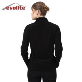 Evolite Fuga Siyah Kadın Mikro Polar Sweater