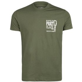 Evolite Rock Climbing Haki Erkek T-shirt