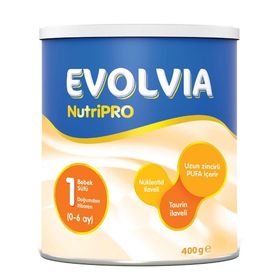 Evolvia 1 0-6 Ay 400 gr Nutripro Bebek Maması