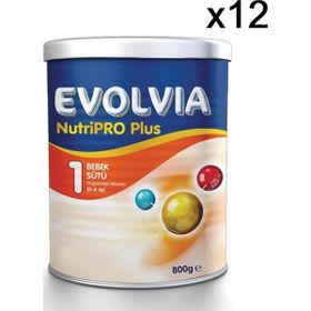 Evolvia Nutripro Plus 1 800 gr 12 Adet Bebek Sütü