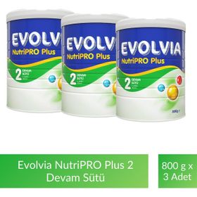 Evolvia Nutripro Plus 2 3x1000 gr Devam Sütü