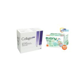Evony 100'lü 3 Katlı Filtreli Burun Telli Cerrahi Maske