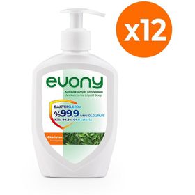 Evony 12x300 ml Okaliptüs Antibakteriyel Sıvı Sabun