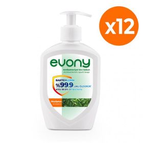 Evony 12x300 ml Okaliptüs Antibakteriyel Sıvı Sabun