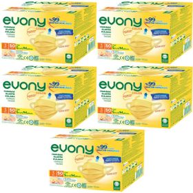 Evony 250'li 3 Katlı Filtreli Burun Telli Cerrahi Maske