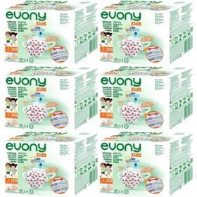 Evony 3 Katlı Filtreli Burun Telli 300 Adet Cerrahi Maske