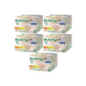 Evony 3 Katlı Yumuşak Elastik Kulaklı S/M 250 Adet Ten Rengi Maske