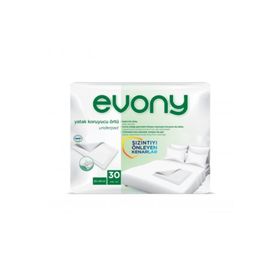 Evony 30 Adet 60x90 cm Yatak Koruyucu Örtü