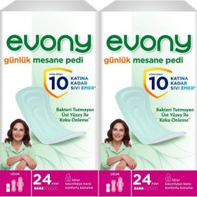 Evony 48 Adet Uzun Günlük Mesane Pedi