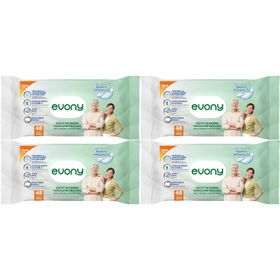 Evony 48 Yaprak XL Banyo Ferahlığı 4'lü Yetişkin Vücut Perine Temizleme Havlusu