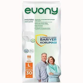 Evony 5x30 Adet Büyük Boy Yetişkin Emici Külot Hasta Bezi