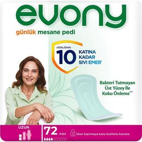 Evony 72 Adet Günlük Uzun Mesane Pedi