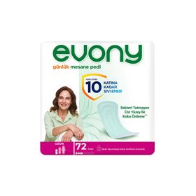 Evony 72 Adet Günlük Uzun Mesane Pedi