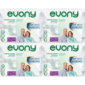 Evony Bel Bantlı Xlarge 4x30 Adet Yetişkin Hasta Bezi