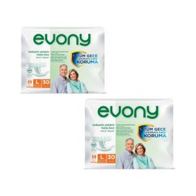 Evony Belbantlı L 30 Adet Hasta Bezi