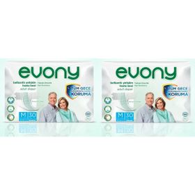 Evony Belbantlı M 2x30 Adet Hasta Bezi