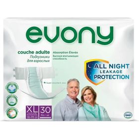 Evony Belbantlı XL 30 Adet Hasta Bezi