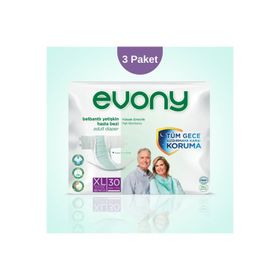 Evony Belbantlı XL 90 Adet Hasta Bezi