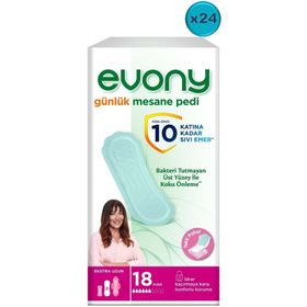 Evony Ekstra Uzun 432 Adet Günlük Mesane Pedi