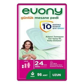 Evony Ekstra Uzun 96 Adet Günlük Mesane Pedi