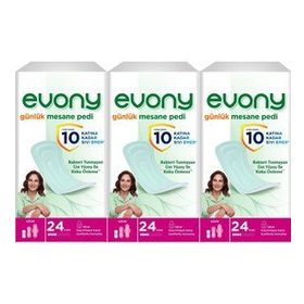 Evony Günlük Uzun 3x24 Adet Mesane Pedi