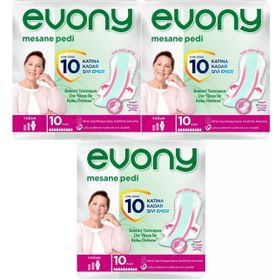 Evony Günlük Yoğun 3x10 Adet Mesane Pedi