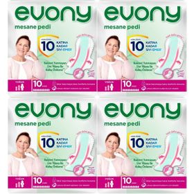 Evony Günlük Yoğun 4x10 Adet Mesane Pedi