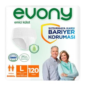 Evony Large Büyük Boy 30x4 Adet Külotlu Hasta Bezi