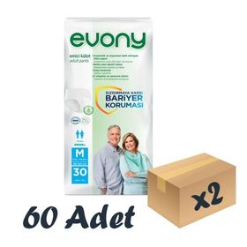 Evony Orta (M) 60 Adet Emici Külot