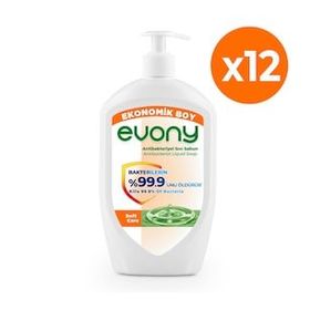 Evony Soft Care 12x700 ml Antibakteriyel Sıvı El Sabunu