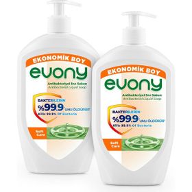 Evony Soft Care 2x700 ml Antibakteriyel Sıvı El Sabunu