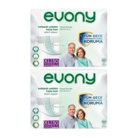 Evony XL Bel Bantlı 60 Adet Hasta Bezi