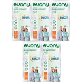 Evony Yetişkin Emici Külot L Büyük Boy 150 Adet Hasta Bezi