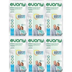 Evony Yetişkin Emici Külot M-Orta Boy 180 Adet Hasta Bezi