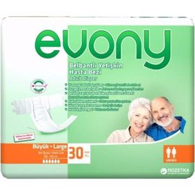 Evony Yetişkin Large Büyük Beden 30'lu Hasta Bezi