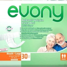 Evony Yetişkin Large Büyük Beden 30'lu Hasta Bezi