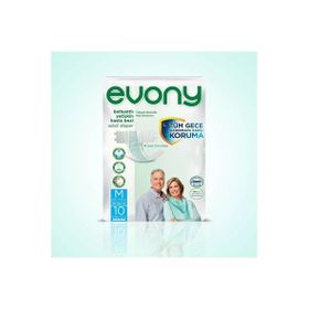 Evony Yetişkin Medium 10 Adet Hasta Bezi