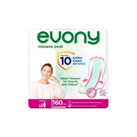 Evony Yoğun 160 Adet Mesane Pedi