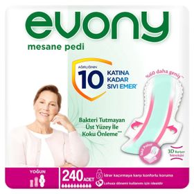 Evony Yoğun 240 Adet Mesane Pedi