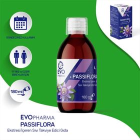 Evopharma Passiflora 180 ml Sıvı