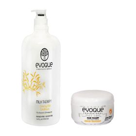 Evoque Milk Therapy 1000 ml Saç Kremi + Mılk Therapy H 500 gr Yogurt Mask