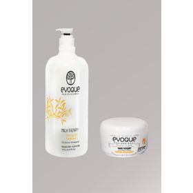 Evoque Milk Therapy 1000 ml Saç Kremi + Mılk Therapy Hair 500 gr Yogurt Mask
