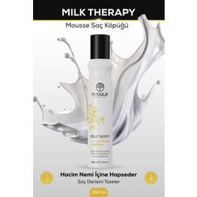 Evoque Milk Therapy 200 ml Saç Köpüğü