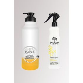 Evoque Professional Smart Keratin Serisi 1000 ml Şampuan + Milk Therapy 2 Fazlı Bakım Spreyi