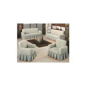 Evory Home Bürümcük Maxi Gri (3+3+1+1) Koltuk Örtüsü