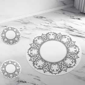 Evperest Gri Dual Model Banyo Paspas Seti