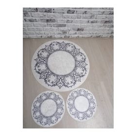Evperest Gri Dual Model Banyo Paspas Seti